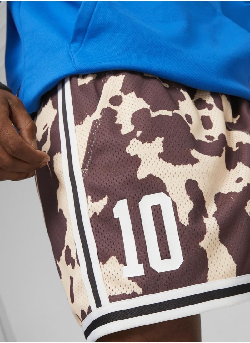 PUMA - Clydes Closet Aop Shorts - Image 1