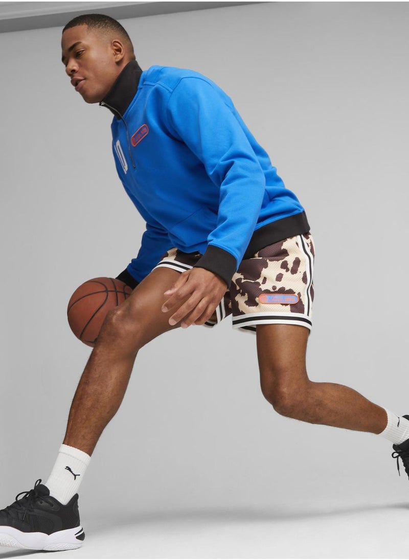 PUMA - Clydes Closet Aop Shorts - Image 1