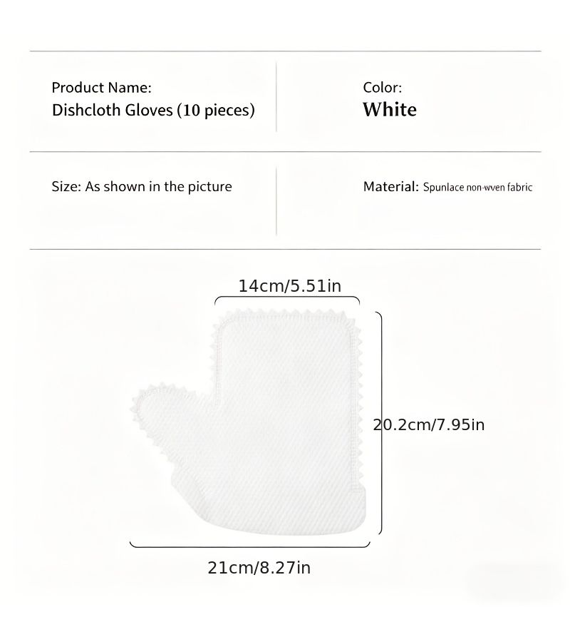 39 Pieces Anti Static Dust Removal Gloves With Non Woven Cleaning Cloths For Keyboard Electronics Floors Multifunctional Handheld Sweeper For Wet Dry Cleaning PP Material - Image 2