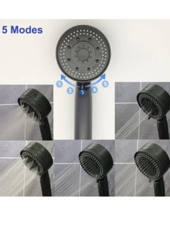 Generic Bathroom shower head with five water pumping modes  different forms  - Image 4