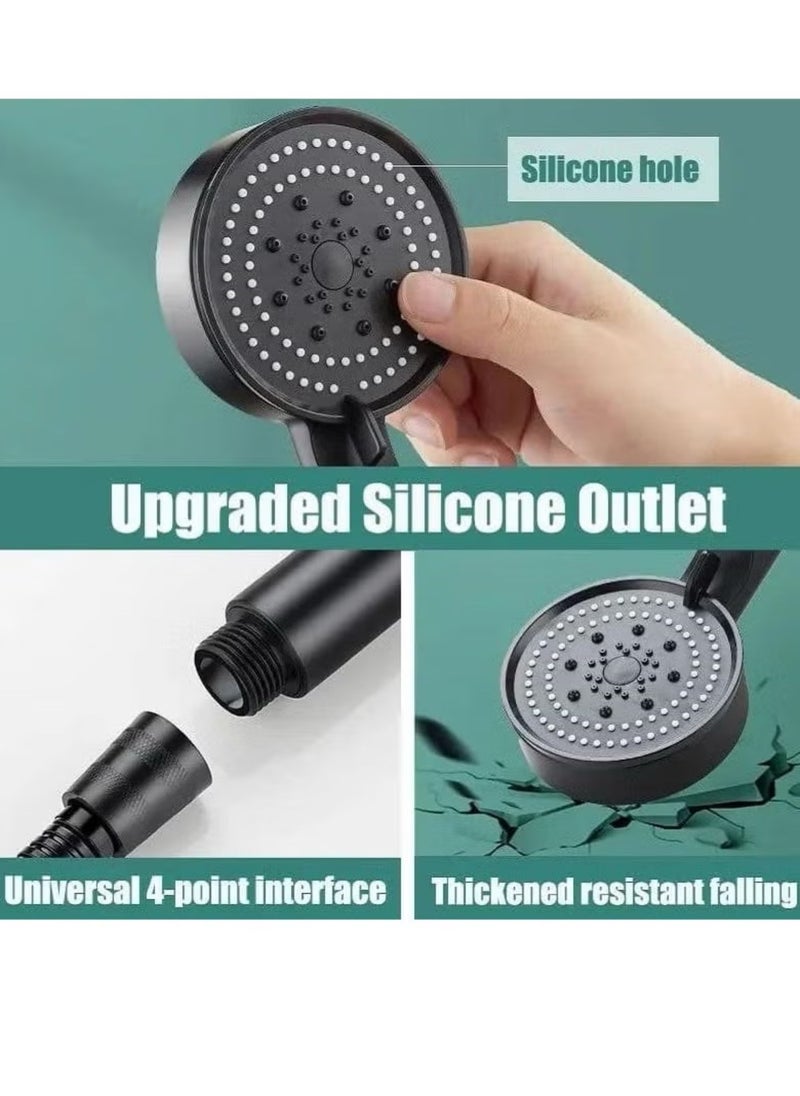 Generic - Bathroom shower head with five water pumping modes - Image 1