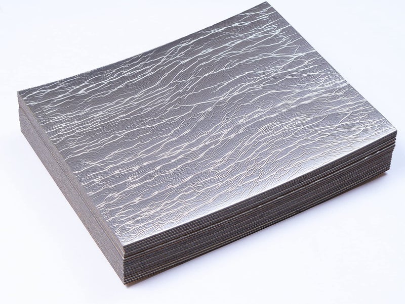 Siless Liner 157 mil (4 mm) 51 sqft Aluminum Foil Finish Car Sound Deadening & Heat Insulation Closed Cell Foam - PE Foam Sound Deadener - Image 4