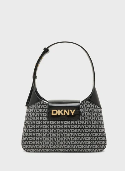 DKNY Logo Avril Shoulder Bag