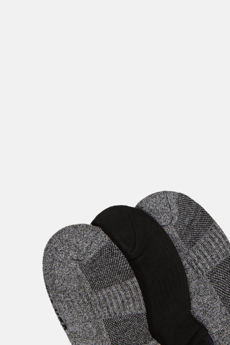 Ben Sherman Men 8 Pairs Brand Logo No Show Cut Socks, Multicolor - Image 2