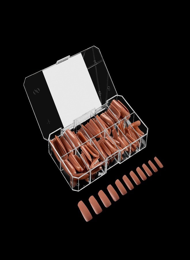 APRÉS Apres Neutrals Gel-X Imani Box Of Nail Tips, 11 Sizes 00-9, Soft Gel Tip Box (150pcs) (Sculpted Square Long, 150) - Image 3