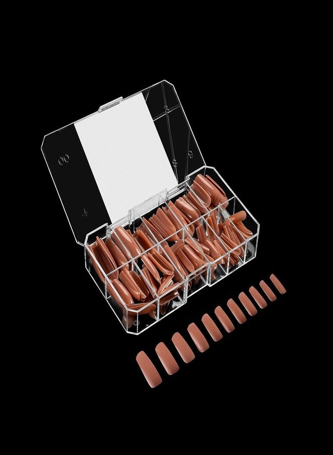 APRÉS Apres Neutrals Gel-X Imani Box Of Nail Tips, 11 Sizes 00-9, Soft Gel Tip Box (150pcs) (Sculpted Square Long, 150) - Image 4