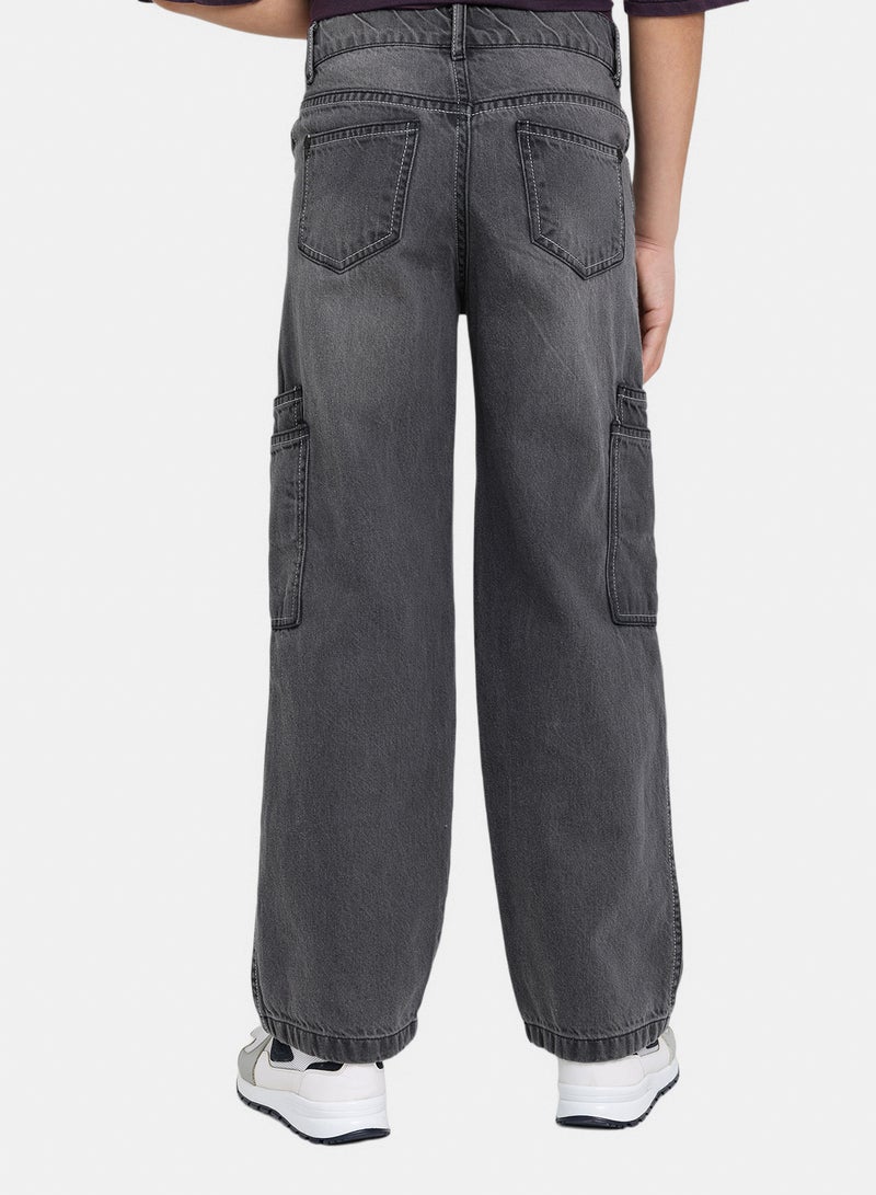 Junior Boys Skater Denim Pant - Image 4