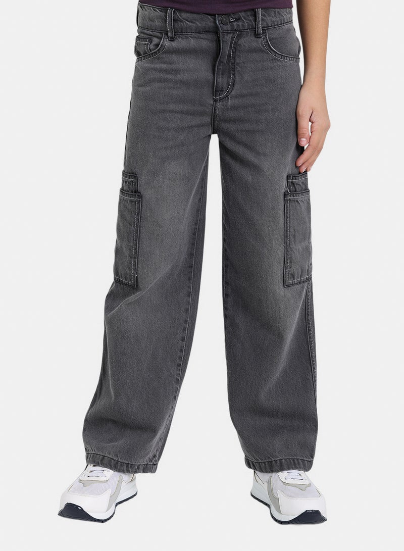 Junior Boys Skater Denim Pant - Image 1