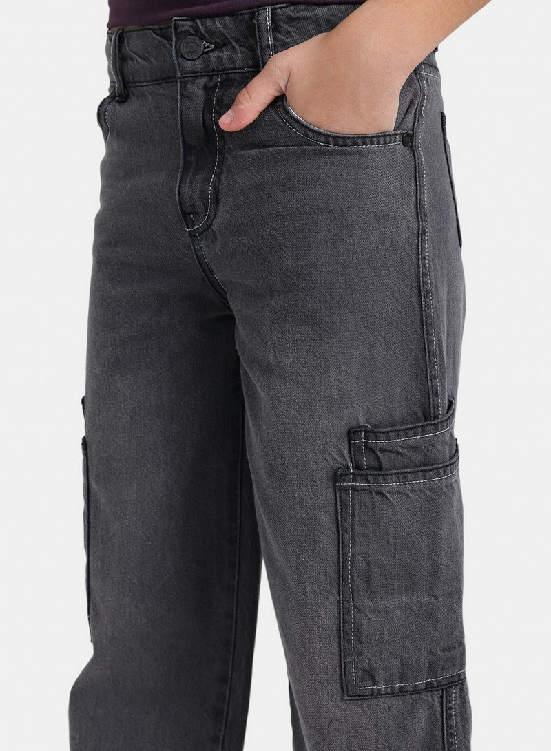 Junior Boys Skater Denim Pant - Image 3