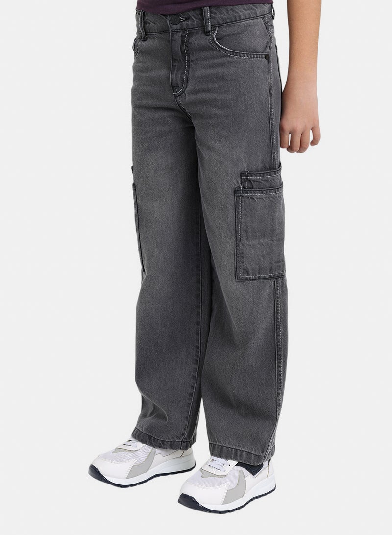 Junior Boys Skater Denim Pant - Image 2