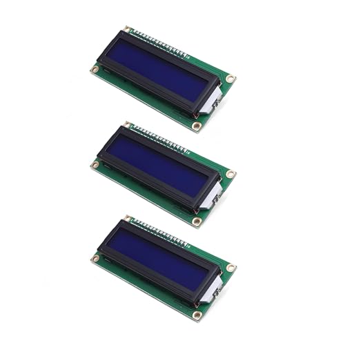 Teyleten Robot وحدة شاشة عرض LCD1602 من Teyleten 16X2 مع خلفية زرقاء (3 قطع) - Image 1