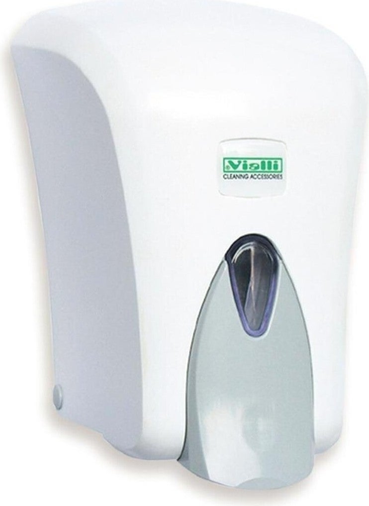 Vialli Vial S6 with Chamber 1000 Ml. White Liquid Soap Dispenser / Liquid Soap Dispenser / Apparatus  - Image 1