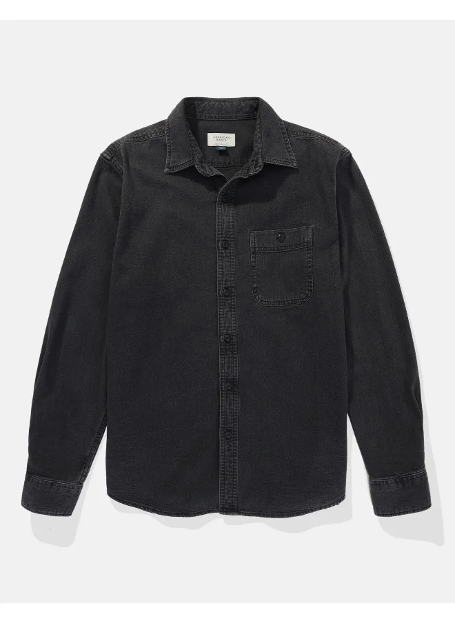 امريكان ايجل AE Oversized Denim Shirt Jacket