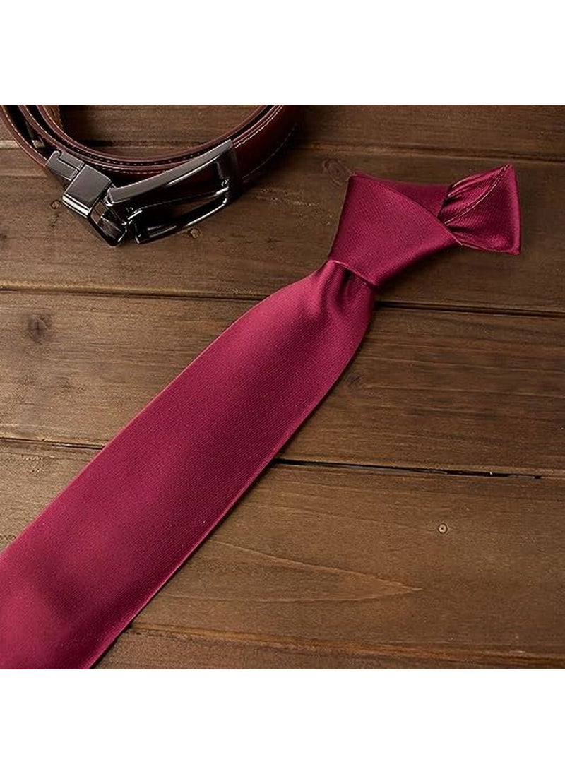 Trenderrs Men's Satin Tie and Handkerchief Set Men's Tie  - Image 3