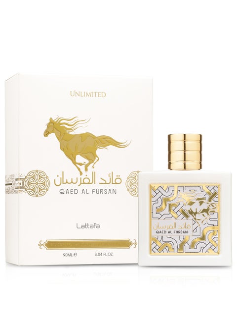 Qaed Al Fursan Unlimited 90 Ml Eau De Parfum White
