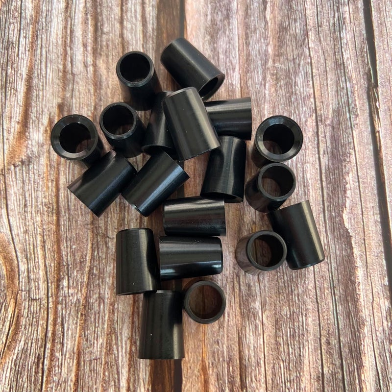 SummerHouse 12 Pieces Solid Black Flat Golf Iron Ferrules for Tapered 0.355 Shaft and 0.370 Shaft 0.500/0.750/1.000 Height Optiona - Image 3