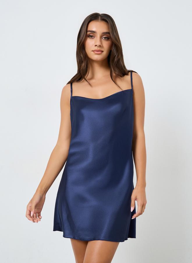 Take Two Women Satin Nightdress and Lace Long Sleeve Robe Set - Image 5