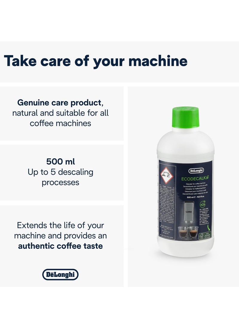 De'Longhi - De'Longhi Natural Descaler For Coffee Machines, 500 mL - Image 1