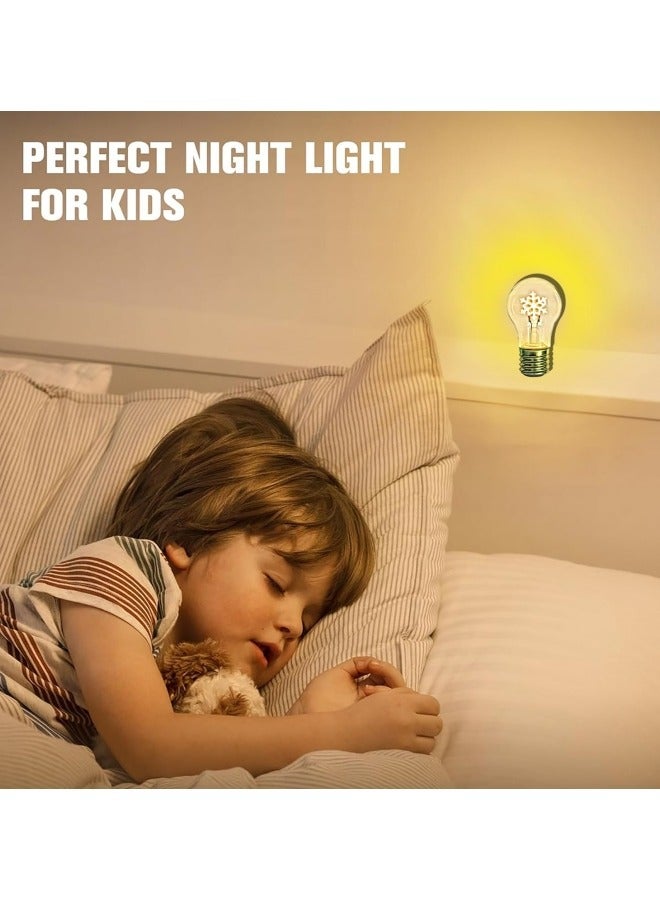 CCOVERY Potable Battery Powered Rechargeable Cordless LED Bell-Shaped Vintage Light Bulb Dimmable 1W with Removable Silicone Santa Claus - Image 5