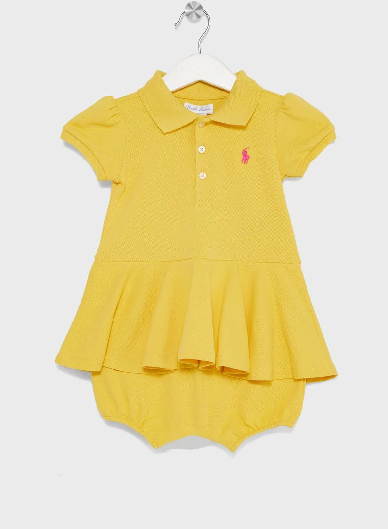 POLO RALPH LAUREN Yellow Polo Dress