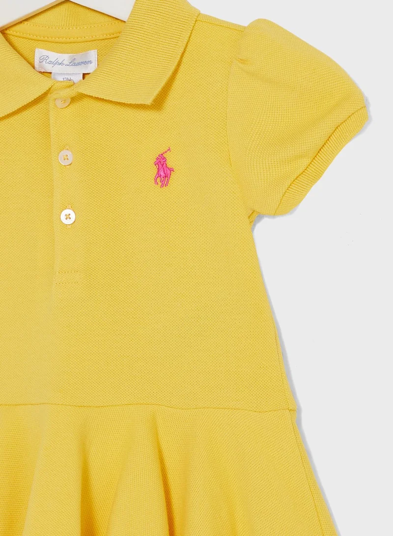 POLO RALPH LAUREN Yellow Polo Dress