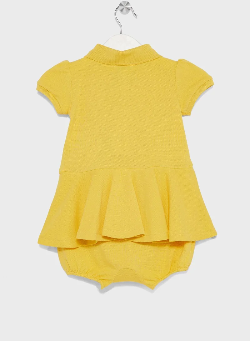POLO RALPH LAUREN Yellow Polo Dress