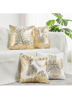 Y&D Pillow Covers Set of 4, Modern Sofa Throw Cover, Decorative Outdoor Case for Couch Bed Car Home Decoration  - Image 1