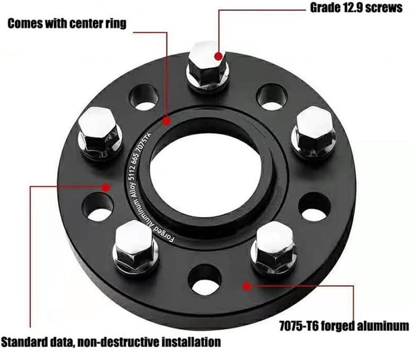 Wivplex 12mm Wheel Spacers for Mercedes-Benz - Image 5