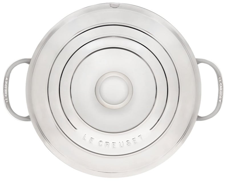 Le Creuset Le Creuset Tri-Ply Stainless Steel Rondeau Pan, 4.5 Quart  - Image 3