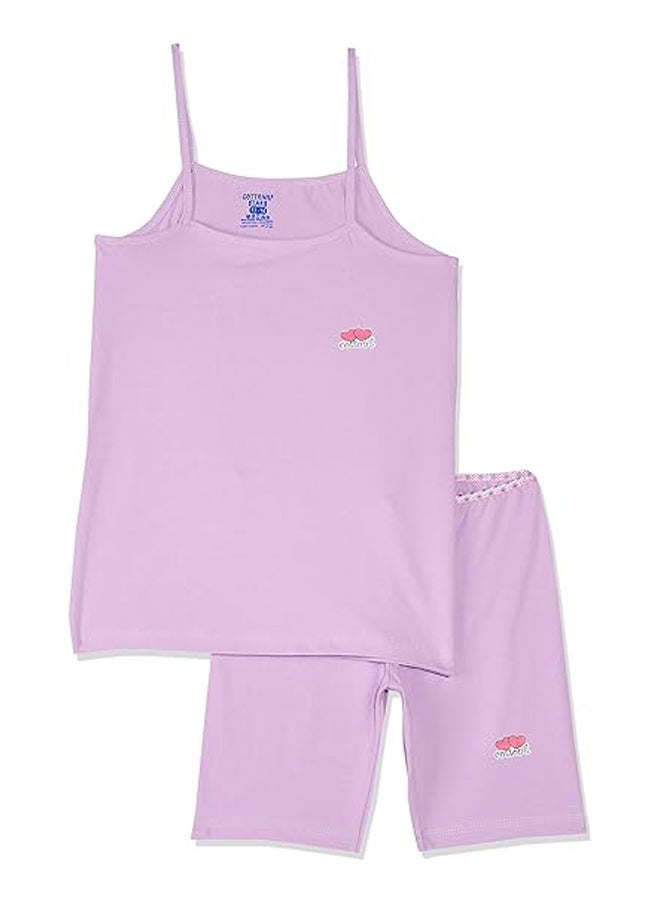COTTONIL - Cottonil Heart Underwear Set For Girls Short - Image 1