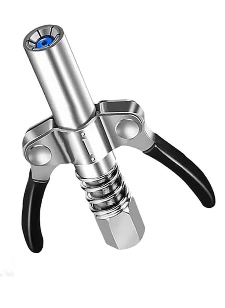 RATSAW Grease Gun Coupler Duty Quick Release Grease Couplers Strong Lock on Compatible with All Grease Guns 1/8" NPT Fittings For Automobiles and Industrial Machinery and Equipment Farms  - Image 1