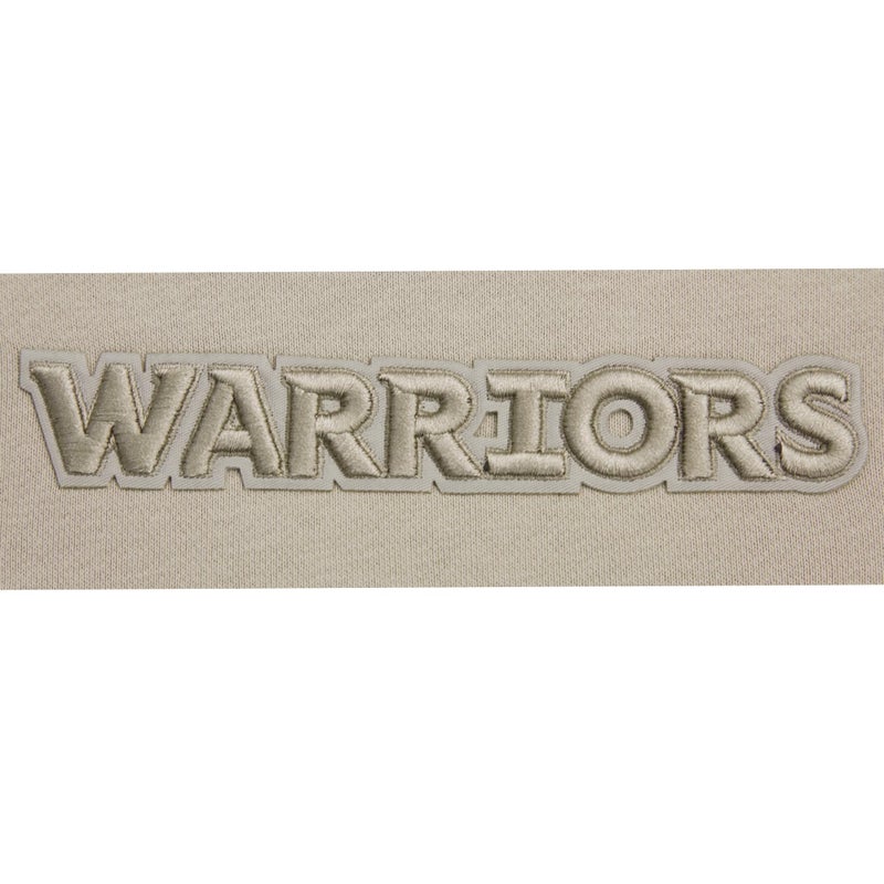 Pro Standard Womens NBA Golden State Warriors Wingspan Crewneck Sweatshirt Taupe M - Image 5