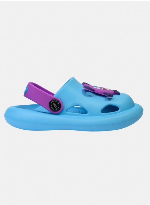 Kids Clog Turquoise Monsters