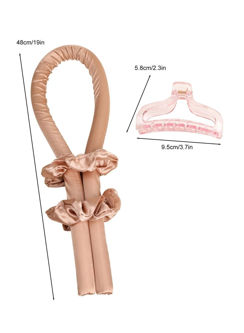 Heatless Hair Curling Set in Pink Color - Image 2