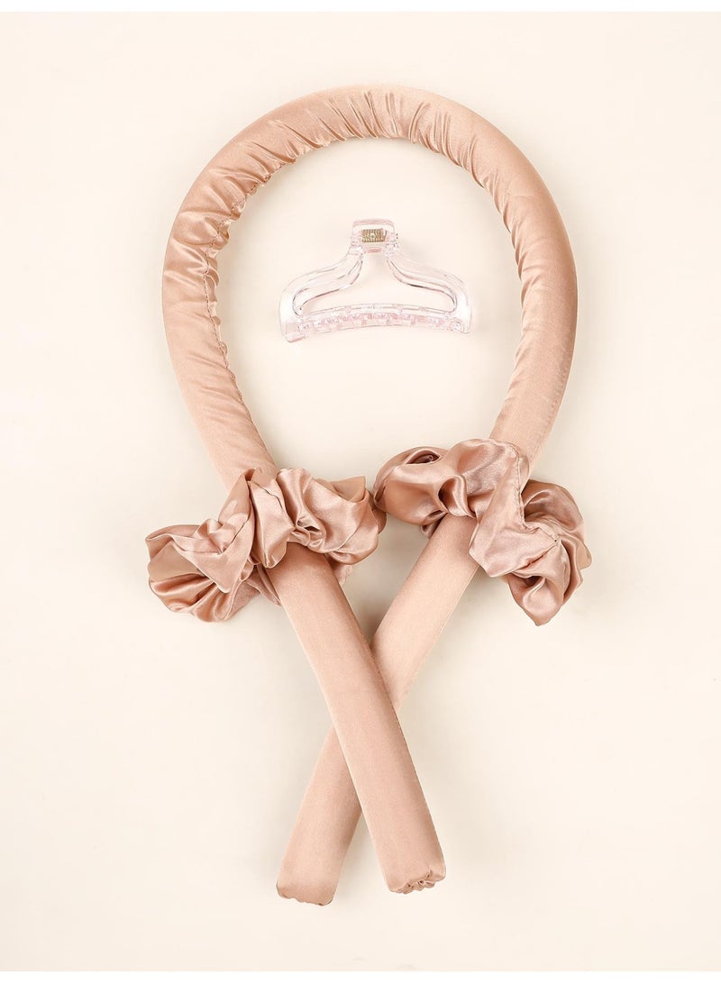 Heatless Hair Curling Set in Pink Color - Image 1