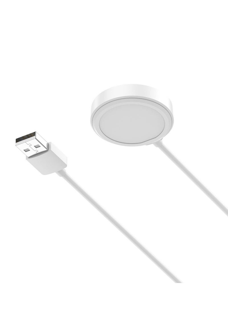 شاحن ساعة ذكية 1PC لساعات هواوي/هونور ووتش GS 3 و GS3 سبورت - قاعدة شحن USB مع شحن سريع، حماية متعددة (ماس كهربائي/جهد زائد/حمولة زائدة)، كابل للسفر والمكتب والسيارة - أبيض - Image 4