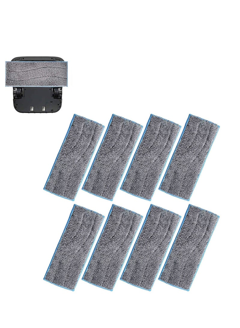 Wet Mopping Pads Compatible for iRobot Braava Jet m6 6110 6012 6112 Series Washable Reusable Strong Water Absorption Ceramic Tile Laminate Marble Wooden Floors 8PCS - Image 1