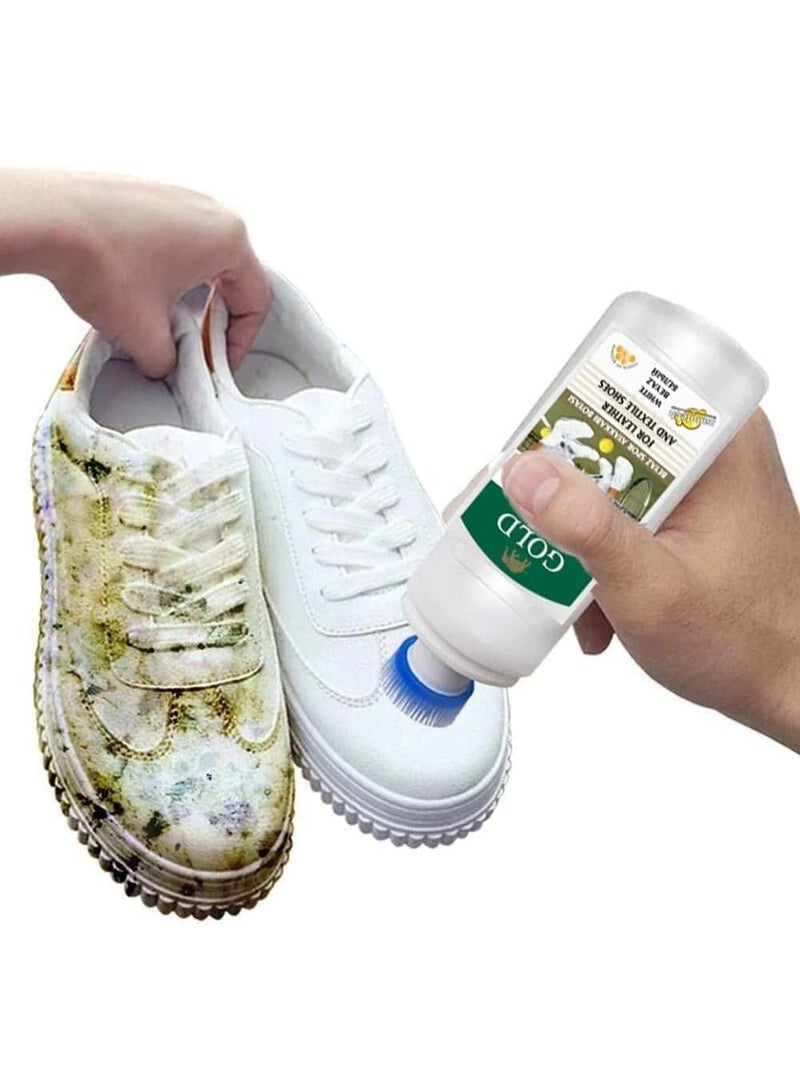 Gold Care Turkey Shoe Cleaner White 75ml New - Image 4