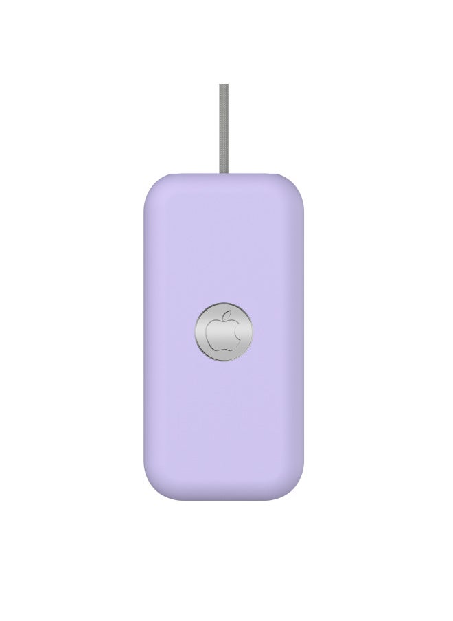 Generic - Applicable To Apple Vision Pro Battery Power Protection Case Apple Power Charging Treasure Silicone Protective Case-Specifications:Purple - Image 1
