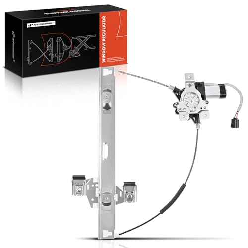 A-Premium منظم نافذة كهربائية A-Premium مع محرك متوافق مع هامر H2 2003-2009 الجانب الأيسر الخلفي للسائق - Image 1