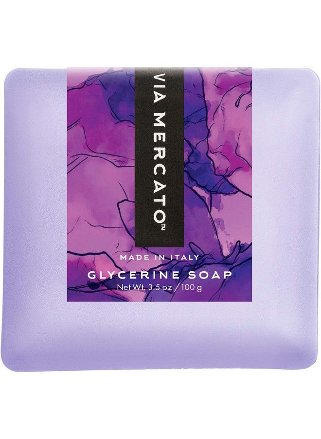 Via Mercato Bella Collection Hydrates & Invigorates Glycerin Soap No. 3 Black Currant & Orange Blossoms  - Image 3