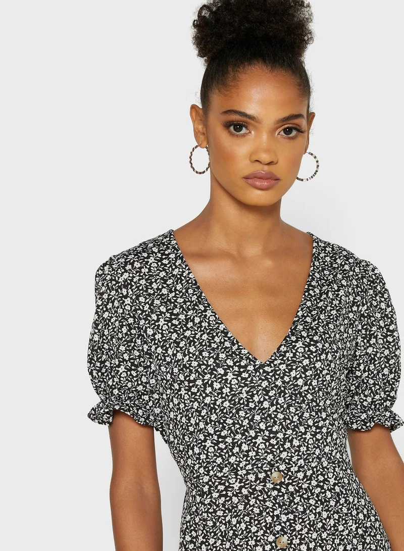 NEW LOOK Puff Sleeve Dress