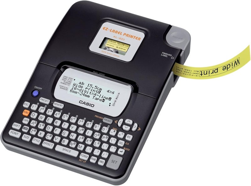 CASIO KL-820-W-DH Llabel it Label Printer - Image 2