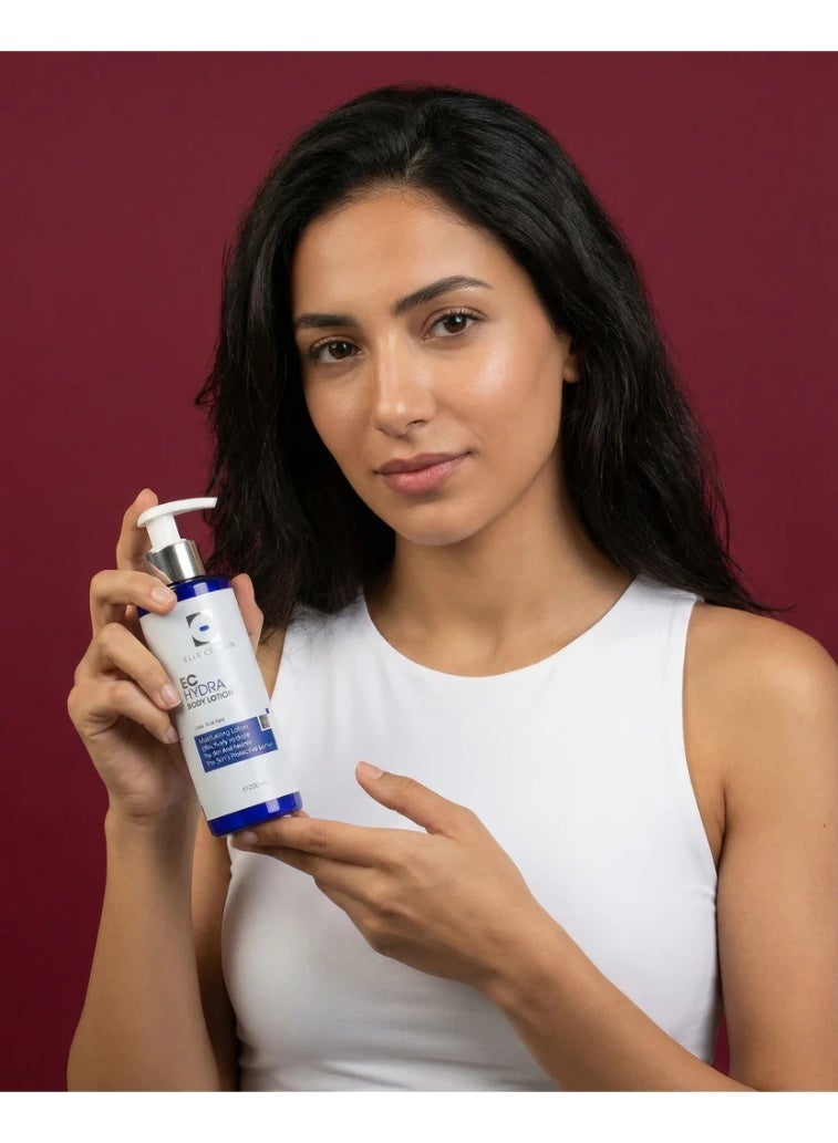 ELLE CERTAIN EC Hydra Body Lotion for Dry Skin  Deep & Instant Hydration, 24 Hour Moisturizing, Skin Nourishment & Protection, 200 ml - Image 3