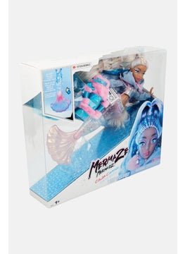 MGA Mermaze Mermaidz Color Change Kishiko Mermaid Fashion Doll with Accessories, Blue Combo  - Image 3