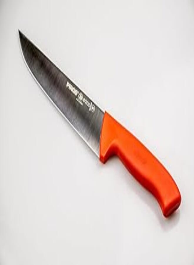 PiRGE Pirge 38103 Butcher Knife, 19 cm Size, Red/Brown