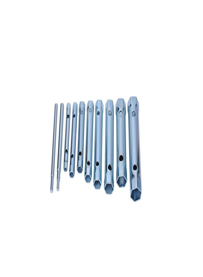 Ketofa 10Pcs Dual-Ended Wrench Socket Plumber Back Nut Tap Spark Plug Spanner Set Extended Spark Plug Wrench Socket Set 6-22mm,Shower Valve Socket Wrench Set - Image 3