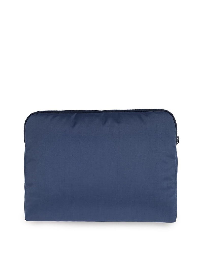 QIPS 14-Inch Laptop Sleeve – Slim PU-Coated Water-Resistant Case with Foam Padding & Front Pocket – Fits MacBook, Dell, Lenovo, HP – Lightweight Sleeve for Work, School & Travel (Royal Blue) - Image 2