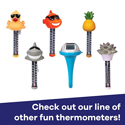 GAME ترمومتر سبا وحمام سباحة رقمي يعمل بالطاقة الشمسية من GAME، يعمل بالطاقة الشمسية، فهرنهايت وسلسيوس، شاشة مزدوجة، شاشة LCD، زرقاء - Image 5