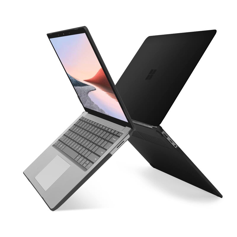 MOSISO Case Compatible with Surface Laptop 5/4/3 13.5 inch 2022 2021 2019 Release with Metal Keyboard (Models: 1951 & 1868), Protective Plastic Hard Shell Case Cover, Black - Image 4